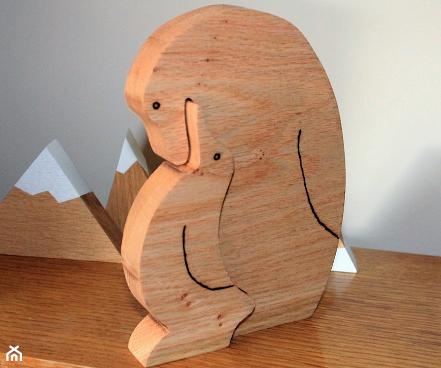 drewno - Pokój dziecka, styl minimalistyczny - zdjęcie od Pracownia Artystyczna MIDAS Łukasz Jabłoński