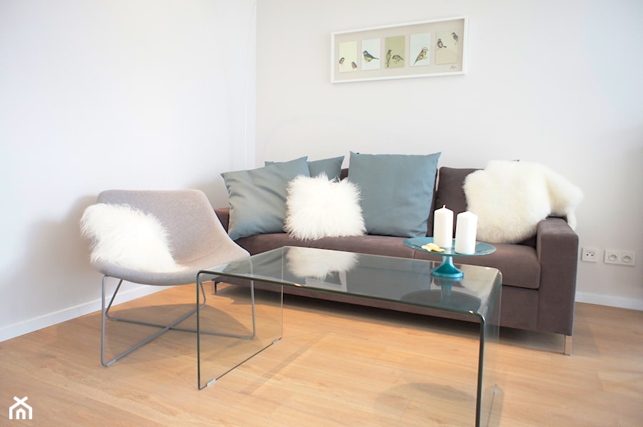 Mieszkanie 68 m2 - Salon, styl nowoczesny - zdjęcie od Mootic Design Store
