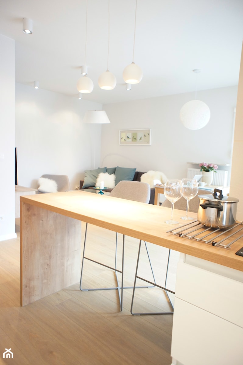Mieszkanie 68 m2 - Kuchnia, styl nowoczesny - zdjęcie od Mootic Design Store