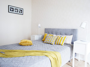 Mieszkanie 68 m2 - Sypialnia, styl nowoczesny - zdjęcie od Mootic Design Store