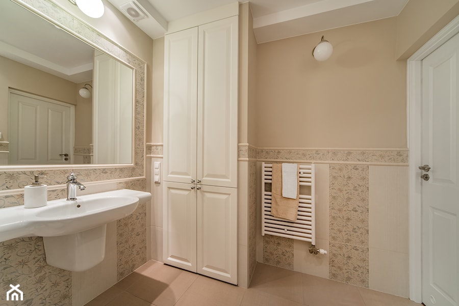 Wnętrze w stylu prowansalskim - Średnia bez okna łazienka, styl prowansalski - zdjęcie od LidiaWnetrza
