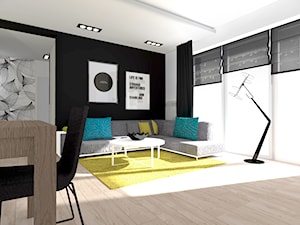 Mieszkanie w Grodzisku Wlkp. 2 - Salon, styl nowoczesny - zdjęcie od Żaneta Strażyńska