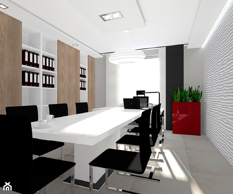 Pomieszczenia biurowe w Grodzisku Wlkp. - Wnętrza publiczne, styl minimalistyczny - zdjęcie od Żaneta Strażyńska