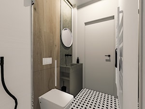 Dom w Poznaniu - Mała łazienka, styl nowoczesny - zdjęcie od Żaneta Strażyńska