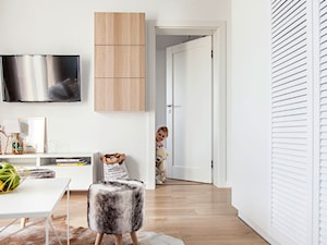 Mieszkanie w Zbąszyniu - Salon, styl skandynawski - zdjęcie od Żaneta Strażyńska