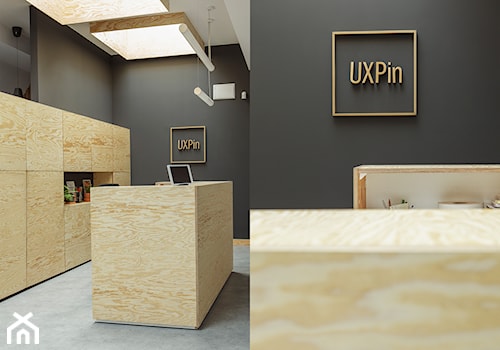 UXPin - Wnętrza publiczne, styl nowoczesny - zdjęcie od em2pracownia