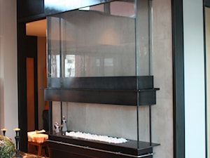 Biokominek - zdjęcie od Szklarz Glass Decorator Nowoczesne Szkło dla Architektury