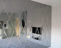 Lustrzana ściana szklana, lustra fazowane - zdjęcie od Szklarz Glass Decorator Nowoczesne Szkło dla Architektury - Homebook