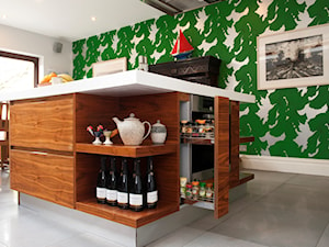 Nasz projekt i realizacja mebli do kuchni dla klienta z Wielkiej Brytanii - Kuchnia z oknem - zdjęcie od Ad-Styl Meble