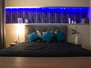 Mieszkanie dla mężczyzny - Sypialnia, styl nowoczesny - zdjęcie od BWA-STUDIO