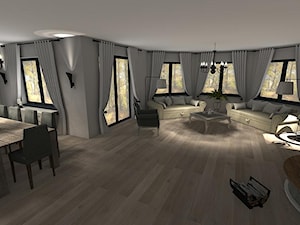 Salon, styl prowansalski - zdjęcie od Atena Projektowanie wnętrz