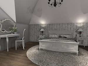 Sypialnia, styl prowansalski - zdjęcie od Atena Projektowanie wnętrz