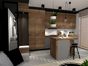 Mieszkanie Gdańsk - Kuchnia, styl nowoczesny - zdjęcie od Atena Projektowanie wnętrz