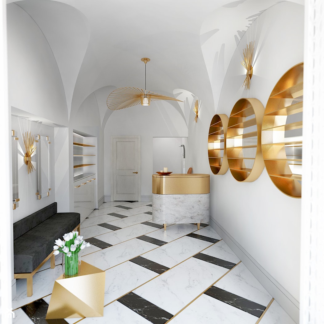koncepcja salonu optycznego - zdjęcie od Alina Mokrzycka Architekt / Wnętrza / Grafika - Homebook