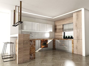 Kuchnia, styl nowoczesny - zdjęcie od Alina Mokrzycka Architekt / Wnętrza / Grafika