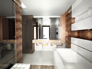 Łazienka, styl nowoczesny - zdjęcie od Alina Mokrzycka Architekt / Wnętrza / Grafika