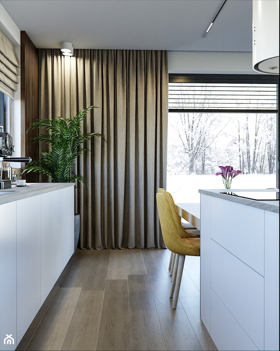 Projekt domu - Tarnów - Kuchnia, styl nowoczesny - zdjęcie od YOR Design biuro projektowe Tarnów