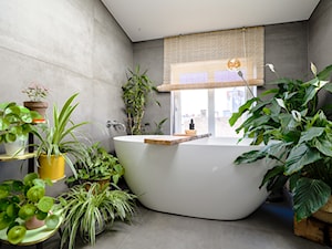 LOFT PIEKARY - Apartament nr 9 - Duża łazienka, styl nowoczesny - zdjęcie od SZALBIERZ.DESIGN