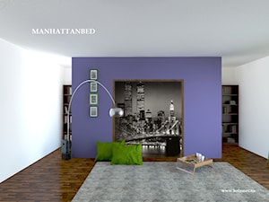 Manhattanbed - łóżko w szafie - zdjęcie od Holzmex - łóżko w szafie