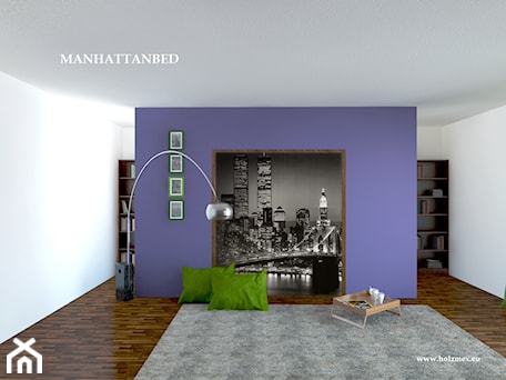 Aranżacje wnętrz - Sypialnia: Manhattanbed - łóżko w szafie - Holzmex - łóżko w szafie. Przeglądaj, dodawaj i zapisuj najlepsze zdjęcia, pomysły i inspiracje designerskie. W bazie mamy już prawie milion fotografii!