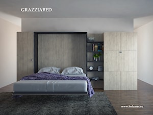 Grazziabed - łóżko chowane w szafie - zdjęcie od Holzmex - łóżko w szafie