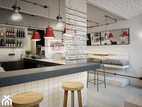 Aranżacje wnętrz - Wnętrza publiczne: Bistro URBAN BURITOS Warszawa 35 mkw - Wnętrza publiczne, styl industrialny - INSIDEarch. Przeglądaj, dodawaj i zapisuj najlepsze zdjęcia, pomysły i inspiracje designerskie. W bazie mamy już prawie milion fotografii!