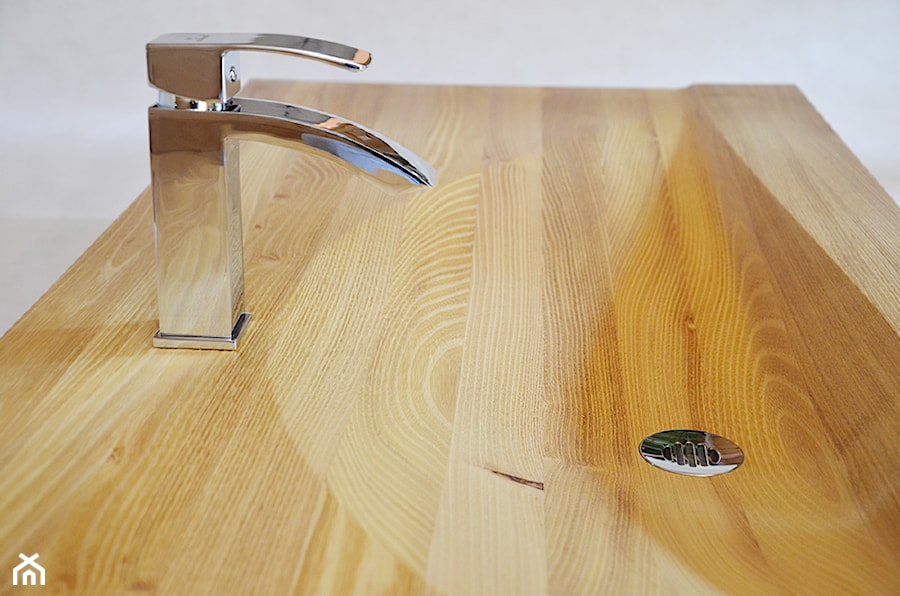 umywalka drewniana - zdjęcie od SobotaDesign "Luxurious Bath Elements"