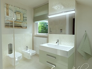 Kolonialny Modern - Mała łazienka, styl tradycyjny - zdjęcie od Home Atelier Aneta Rosińska-Dadsi