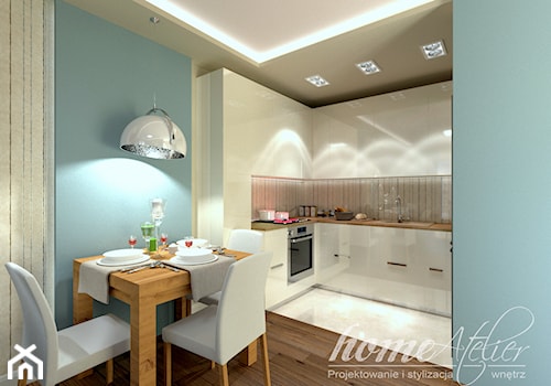 Lekkość błękitu - Kuchnia, styl nowoczesny - zdjęcie od Home Atelier Aneta Rosińska-Dadsi