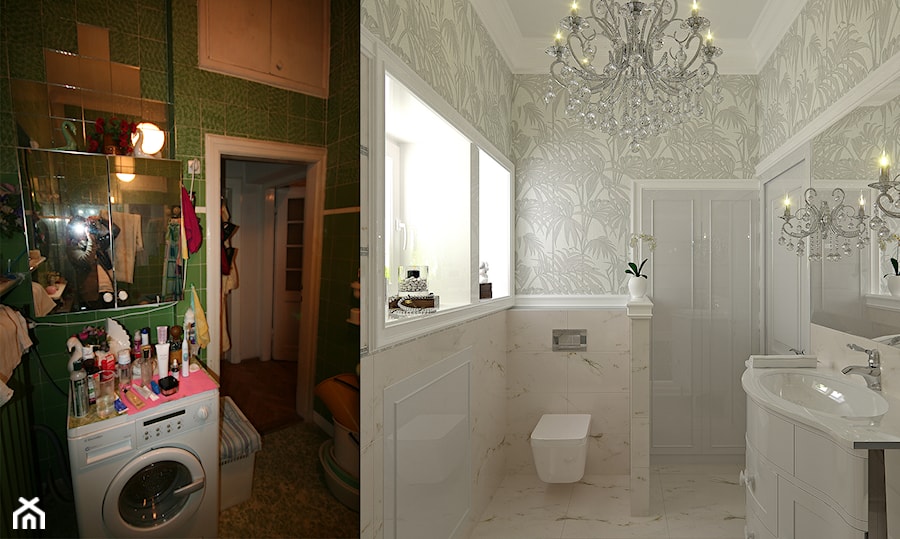 Metamorfoza łazienki - Łazienka, styl tradycyjny - zdjęcie od Home Atelier Aneta Rosińska-Dadsi