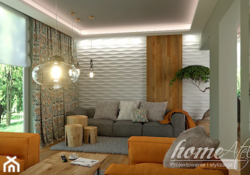 Chilled Honey - Mały salon, styl nowoczesny - zdjęcie od Home Atelier Aneta Rosińska-Dadsi