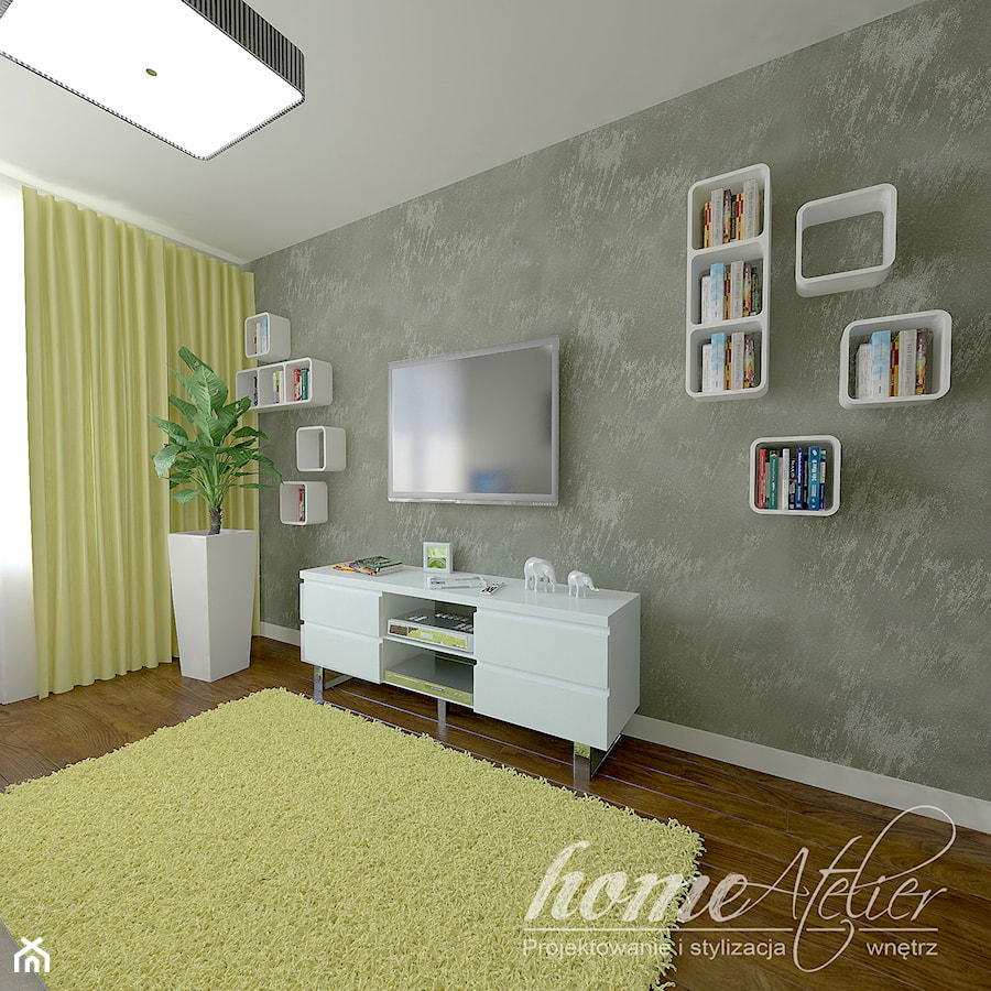 Barwy współczesności - Sypialnia, styl nowoczesny - zdjęcie od Home Atelier Aneta Rosińska-Dadsi