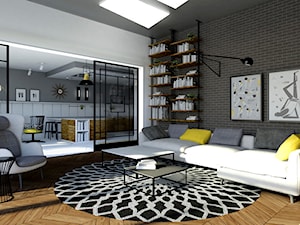 mieszkanie w kamienicy - Salon, styl nowoczesny - zdjęcie od Marzena Podleśna