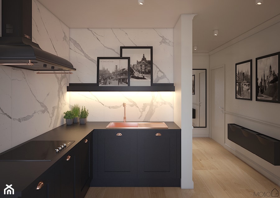 Apartament na wynajem - Kuchnia, styl nowoczesny - zdjęcie od MOBO