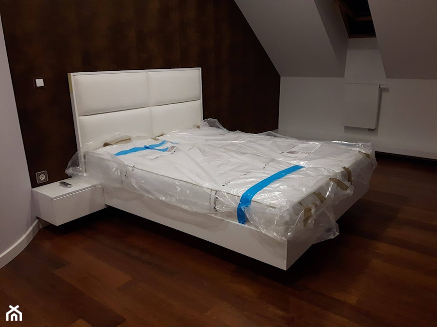 Lewitująca sypialnia - Sypialnia, styl nowoczesny - zdjęcie od Łania Meble