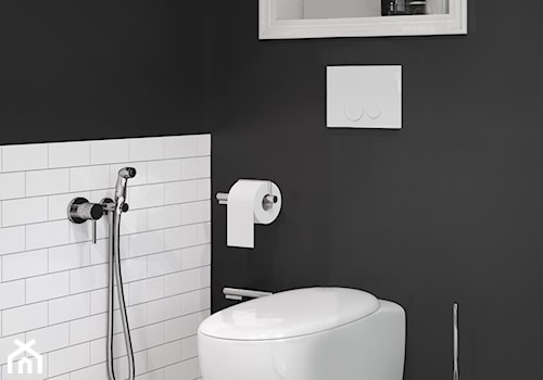 Zestawy higieniczne KLUDI - Mała bez okna z lustrem łazienka, styl nowoczesny - zdjęcie od KLUDI