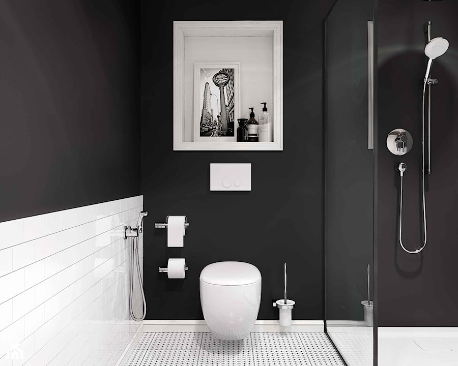 Zestawy higieniczne KLUDI - Mała łazienka, styl nowoczesny - zdjęcie od KLUDI
