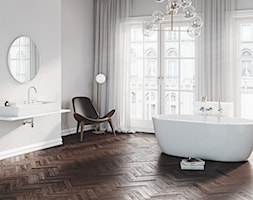 NOVA FONTE CLASSIC - Duża jako pokój kąpielowy łazienka z oknem, styl glamour - zdjęcie od KLUDI - Homebook