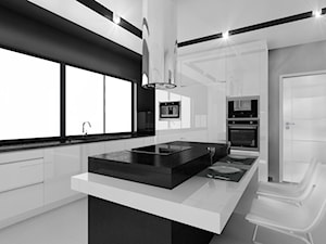 Czarno na białym - Kuchnia, styl minimalistyczny - zdjęcie od Manufaktura Studio grupa projektowa