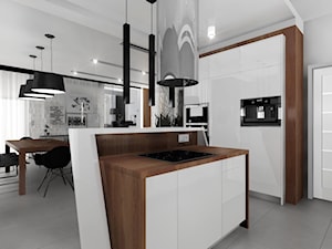 Wnętrza domu w Rybniku - Kuchnia, styl nowoczesny - zdjęcie od Manufaktura Studio grupa projektowa