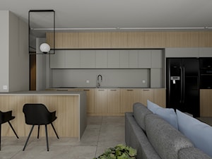 APARTAMENT 1.0 - Kuchnia, styl nowoczesny - zdjęcie od Manufaktura Studio grupa projektowa