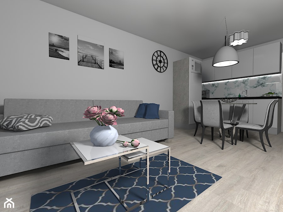 APARTAMENT DELUX KOŁOBRZEG-wizualizacja - zdjęcie od OXA DESIGN - Oksana Pałczyńska