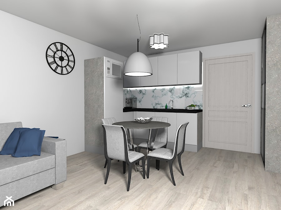 APARTAMENT DELUX KOŁOBRZEG-wizualizacja - zdjęcie od OXA DESIGN - Oksana Pałczyńska