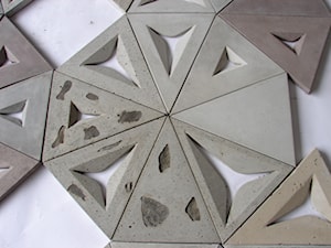 Panele ścienne 3D, trójkąty. - zdjęcie od studioartefakt