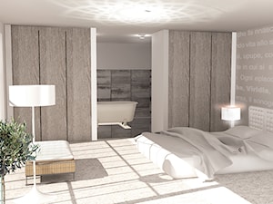 Sypialnia, styl nowoczesny - zdjęcie od Nisza Design