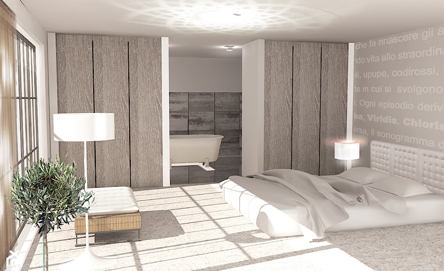 Sypialnia, styl nowoczesny - zdjęcie od Nisza Design
