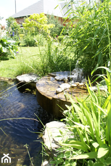 ogrod dom jednorodzinyy - Ogród, styl nowoczesny - zdjęcie od Nisza Design
