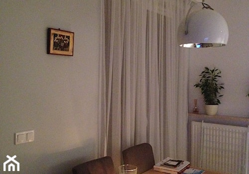 mój dom - Mała szara jadalnia jako osobne pomieszczenie, styl nowoczesny - zdjęcie od Jakub Przychodzeń