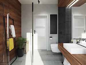 Łazienka z prysznicem - zdjęcie od Mohav Design