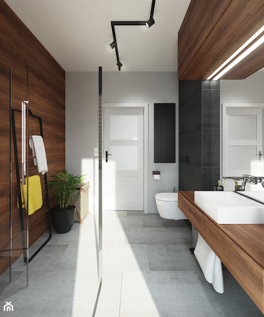 Łazienka z prysznicem - zdjęcie od Mohav Design